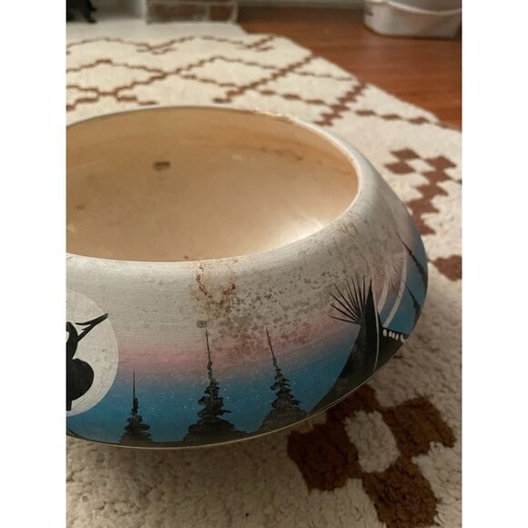 Large Vintage Tribal Ceramic Pot - Picture 2 of 10